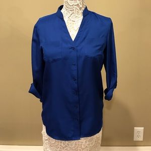 The Limited - Beautiful blue 3/4 sleeve small